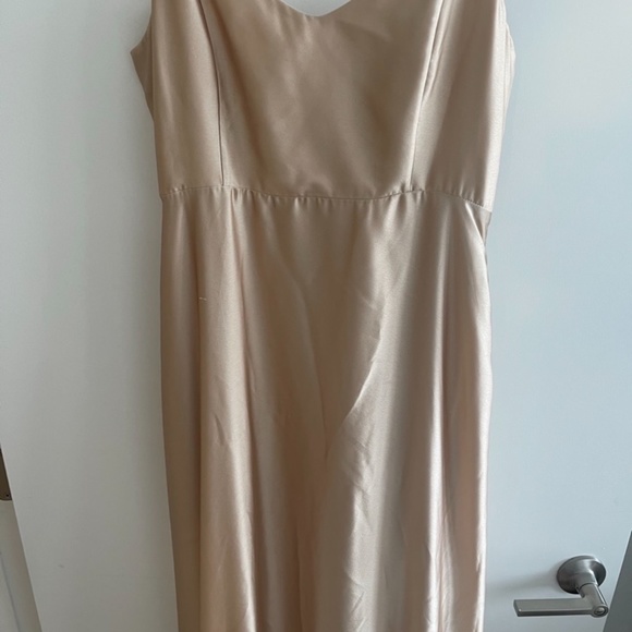 Show Me Your Mumu Faith Maxi Dress - SIZE LARGE - CHAMPAGNE COLOR - Picture 2 of 11